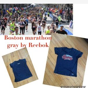 Classic Boston marathon gray by Reebok for women size Small
